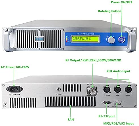 FM трансмитер, FM радио Предавател за Църквата, 300 W 87,5-108 Mhz LCD FM-стандартни програми, които Предавател, Безжична