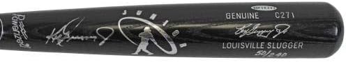 Маринеры Кен Гриффи младши Подписа LS C271 Модел играч Bat LE 50/240 UDA BAF38484 - прилепи MLB С Автограф