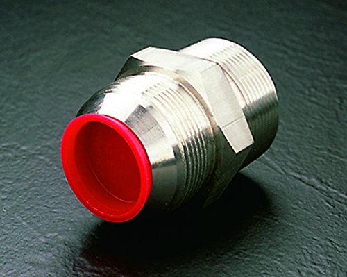 Тапи Z252Q1 Пластмасови с конична капак и вилица. T-252, PE-LD, Cap OD 1.231 Plug ID 1.356, Червено (опаковка от 30 броя)
