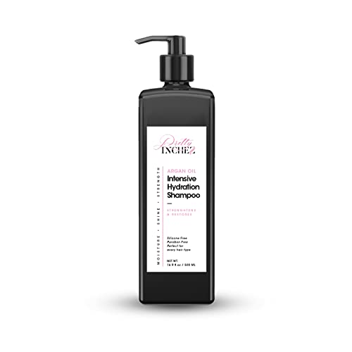 Pretty Inchez Hydration Арган Shampoo for Dry Къдрава Коса Moisturizing Shampoo Best Dry Scalp Hydration curl Shampoo