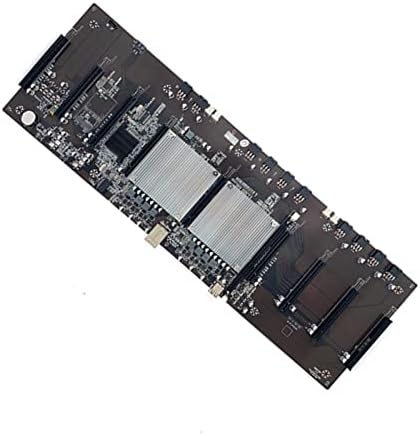 MagiDeal БТК X79 Dual CPU Mining дънна Платка 2011 Пин 9 Карти 3060 Видео карта LGA 2011 8X Express 3.0 в 16X DDR3 Разстояние от 60 мм 4X USB2.0