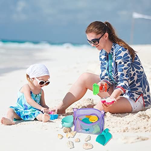 XGOGOP Плажна играчка във формата на Миди Чанта Mesh bag Детски миди Чанти Играчки Органайзер Пясъчен Играчки са подбрани