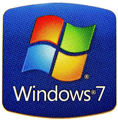 VATH Съвместима стикер Microsoft Windows 7 18 x 18 мм [196]