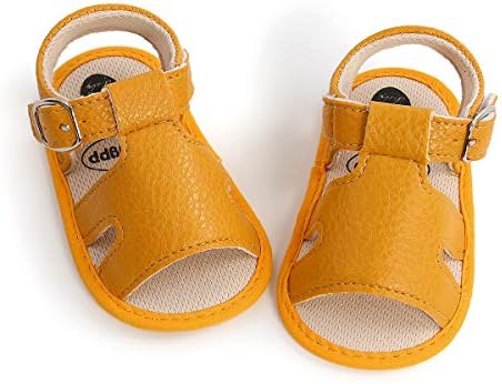 Sawimlgy / Сандали за малки Момичета и Момчета; Детски Летни обувки; Ежедневни Обувки От Изкуствена Кожа с Мека Гумена