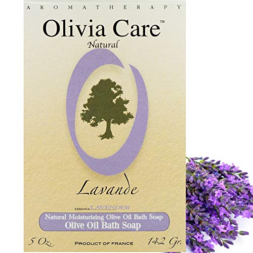 Лавандуловото сапун с маслиново масло от Olivia Care - Натурални съставки, органични, веганские - За лице и тяло.