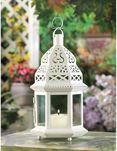2 Бели фенер в марокански стил, Централна свещник
