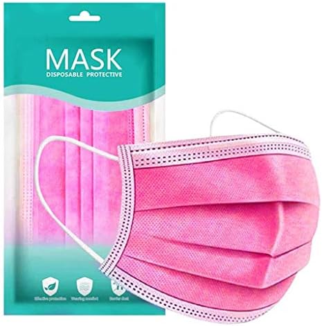 Розови маски за лице Necano 50шт