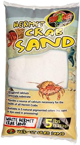 Zoo Med Бял Рак - Отшелник Пясък 5 кг - Опаковка от 3