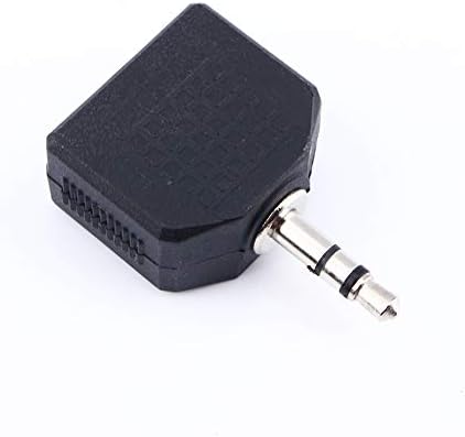 Y Аудио Сплит Адаптер, Ефективен Двоен Жак за слушалки с Висока Производителност от 1 до 2 Съединители за слушалки 1X3.5mm