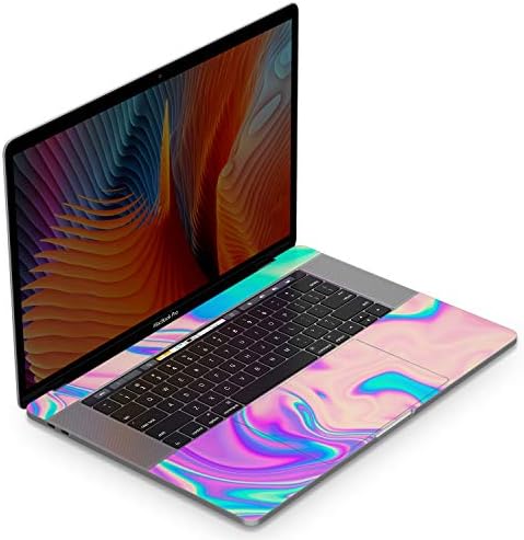 Mertak Винил Кожа е Съвместима с MacBook Air 13 инча Mac Pro 16 15 14 12 2020 2021 2019 2017 2018 Триппи Абстрактна Стикер