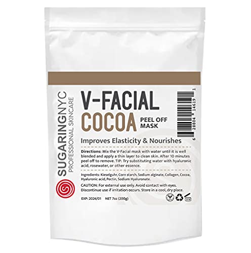 Vajacial Mask with Cocoa Какао Elements V-Лицето by Sugaring ню йорк 7oz 200g