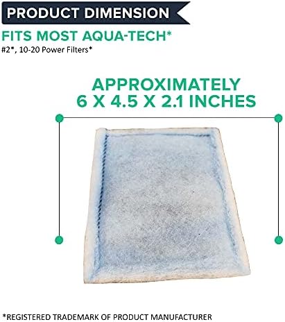 Think Ключова Aquarium Filter - Заместител на AquaTech Марка EZ-Промяна на марката 2 Аквариумный филтър - Смяна за Аква