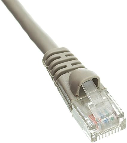 Пач-кабел Cat5e Ethernet, Snagless/Molded Boot, 4 метра, Сив, Опаковка от 10 броя (ED749583)