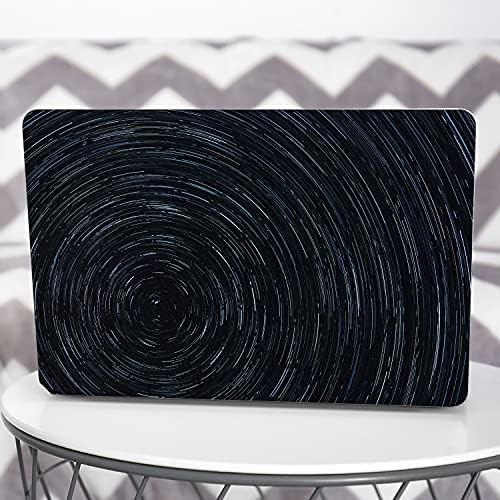 Vonna Vinyl Стикер Замяна на Кожата за MacBook Pro 16 2019 Pro 13 2020 Retina 15 Air 13 Mac Air 11 Mac 12 Капак Печат Лаптоп Стикер на Млечния Път в Нощното Небе Звезден Отпечатък Дизайн Космос Черен