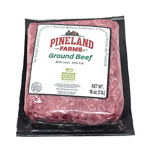 Pineland Farms Натурално Месо, Говеждо Месо, Черен Тухла 80/20 Стъпка 1, 16 Унции