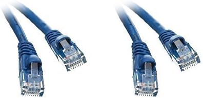 50 фута (15,2 м) Cat5e Мрежа Ethernet UTP Пач кабел, 350 Mhz, (50 фута/15,2 метра) Cat 5e Snagless Гласове Зареждащ кабел