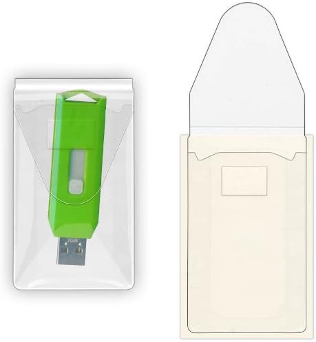 StoreSMART Притежателите на USB - Peel & Stick Strip & Resealable Flap - 20-Pack - TL10252-20