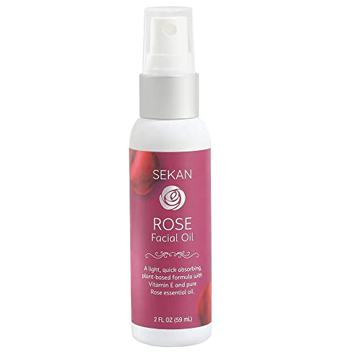 SEKAN Rose Coconut Oil Пакет | 1 Масло за тяло, 1 Масло за лице | Овлажняващ средство за косата, кожата и на лицето |