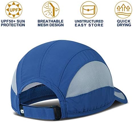 GADIEMKENSD Unstructured Outdoor Sports Cap Quick Dry Hat Sun Hat for Adults Women and Men 7-7 1/2