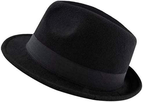 Samtree Fedora Hats for Women,Winter Roll-up Brim Trilby Jazz Cap