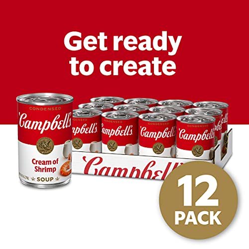 Кембъл s Condensed Cream of Военната Soup, банка 10,5 грама (опаковка от 12 броя) (опаковка може да варира)