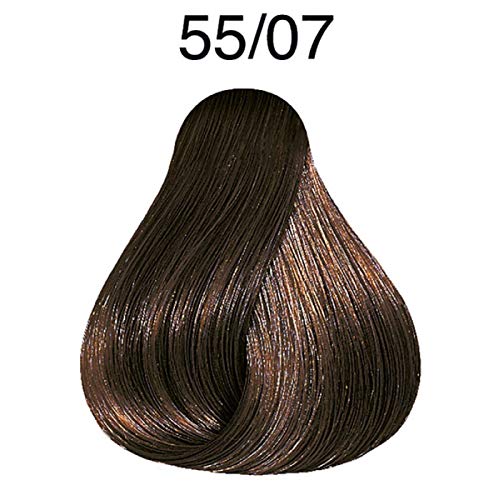 Dave Color Touch Plus Деми-permanent Color - 55 07 Intense Light Brown-natural Brown By for Unisex - 2 грама Цвят на косата,