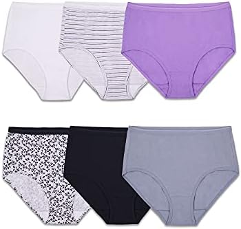 Fruit of the Стан Women ' s Tag Free Cotton Brief Pants (Обикновен и плюс размер)