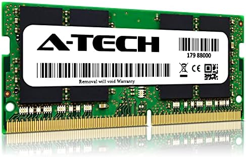 A-Tech 8GB RAM за Dell Latitude 5520 - DDR4 2666MHz PC4-21300 Non-ECC Unbuffered sodimm памет 260-Пинов Модул Ъпгрейд