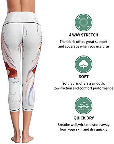 Aria The Scarlet Ammo Yoga Pants Аниме Print Sports Fitness Pants Cropped Момиче Leggings