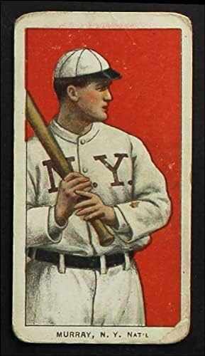 1909 T206 ПРИЛЕП Red Мъри New York Giants (Бейзболна картичка) (Вата) FAIR Джайънтс