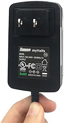 MyVolts 12V Адаптер за захранване, Подмяна на Netgear GS116v2 16-Портови Switch - US Plug