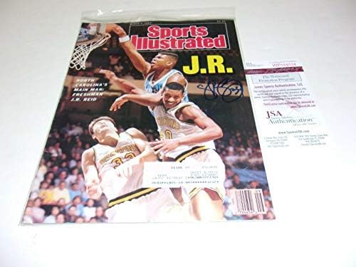J. r. Reid North Carolina Tarheels Jsa/coa Signed Sports Illustrated - Списания НБА с автограф