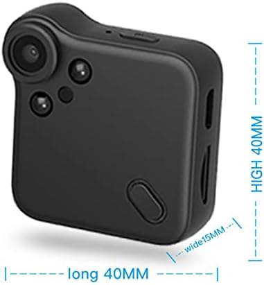 SHYPT Mini Camera HD 1080P IP WiFi P2P Носен ПР Уеб-камера Сензор за движение на Велосипеди корпус Micro Mini (размер : 32 грама)