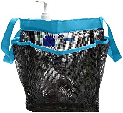 2 Pack Mesh Shower Caddy, Quick Dry Shower Tote Bag Висящи Тоалетни Принадлежности с 2 Дръжки за Шампоан, Балсам, Сапун