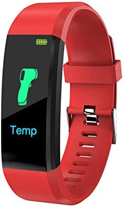 FLJKCT Умни Часовници, Умен Гривна Измерване на телесната Температура, Сърдечната Честота, Кръвно Налягане Bluetooth Спортен