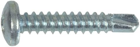 The Hillman GroupThe Hillman Group 35146 Pan Head Phillips Self-Drilling Screw 8 x 1-1/2 50-Пакет