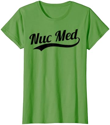 Nuc Med Tech Ретро Рентгенология Подарък Тениска