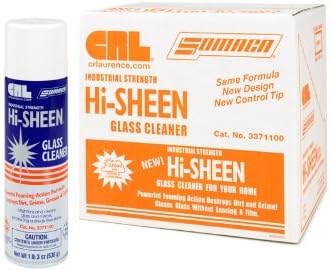 CRL SOMACA Hi-SHEEN Glass Cleaner-One Case by CR Mackler