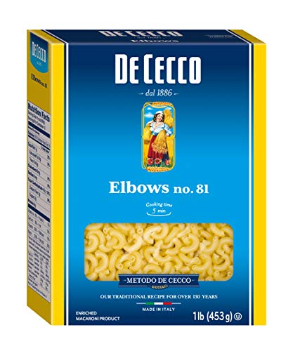 Спагети De Cecco, Лактите, 16 унции (опаковка от 5 броя)