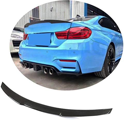 Jun-star Carbon Fiber Заден Спойлер на Багажника за BMW 4 Series F82 M4 Coupe 2014-2019 Boot Wing Lip