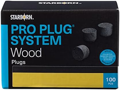 PRO-PLUG System - Tigerwood Plugs - 100 pc, Component Pack Plugs Only - диаметър на 5/16
