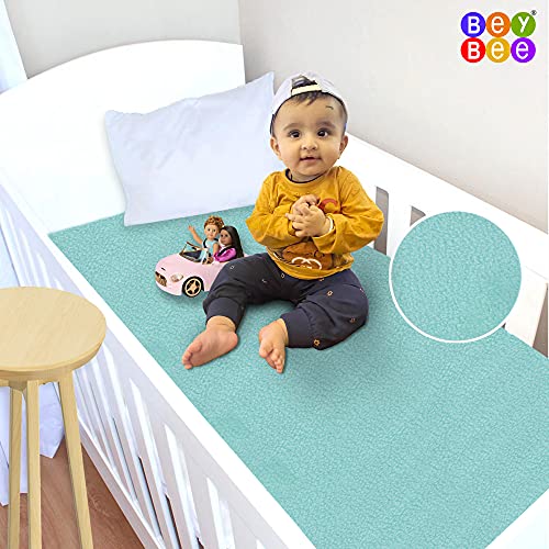 BeyBee Bed Pad Water Resistant Bed Protector Baby Dry Sheet,Washable Waterproof Mattress Protector/Бебешки легла Кърпи/за