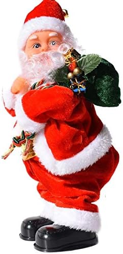 EKDSPW Дядо Коледа Треперене Музика Дядо Коледа Електрически Коледен Орнамент Кукла Творческа Украса на Подарък