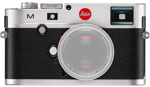 Leica 10771 M 24-мегапикселова дальномерная фотоапарат с 3-инчов TFT LCD екран-само корпус (сребрист/черен) (обновена)