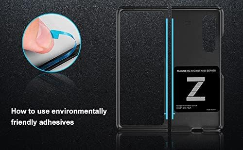 за Samsung Galaxy Z Fold 3 Калъф с поставка, устойчив на удари Защитен Калъф За вашия телефон,Съвместим с Galaxy Z Fold