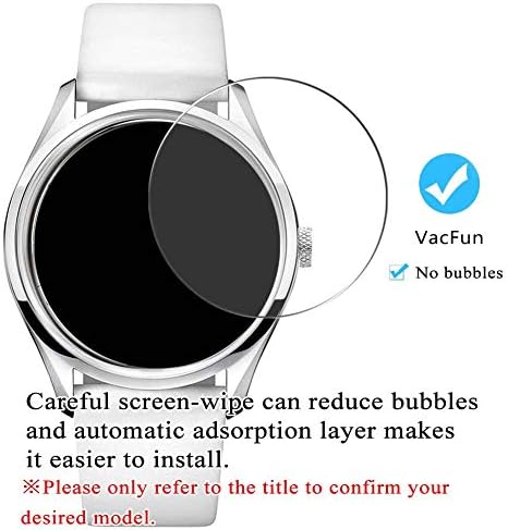 [3 Pack] Synvy Закалено Стъкло Протектор на екрана, Съвместим с Calvin Klein K8M211C1 9H Филм Smartwatch Смарт часовници