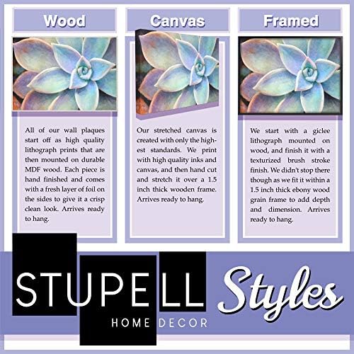 Stupell Industries Family Anchor Through the Storm Мотивационни Фраза Wood Grain, Designed by Kim Allen Wall Art, 17 x