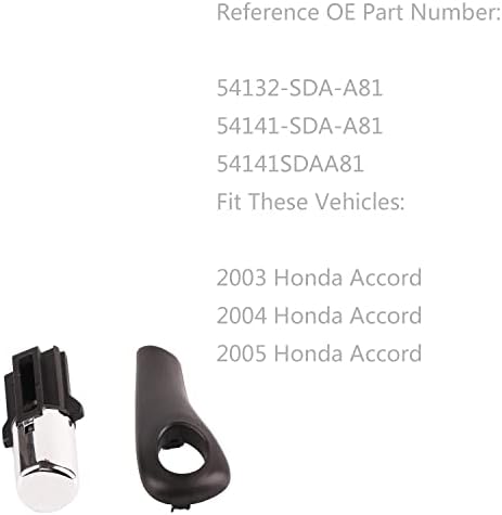 54132-SDA-A81 Бутон за превключване на предавките Ремкомплект за периода 2003-2006 г. Honda Accord + 54141-SDA-A81 Дръжка