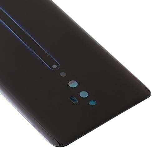 Задната част на кутията на батерията YANGJIAN за Oppo Reno2 Z(черен) (Цвят : черен)