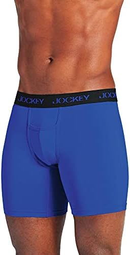 Jockey Men ' s Underwear Sport Микрофибър Boxer Brief